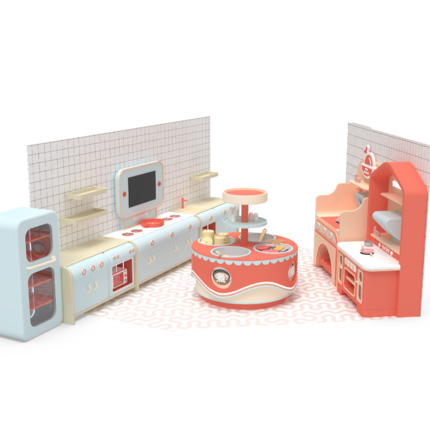 兒童樂園設備-廚房