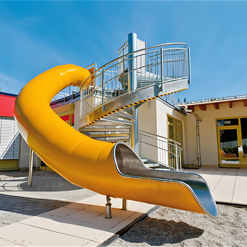 不鏽鋼滑梯設備(bèi) 不(bú)鏽鋼滑梯設備