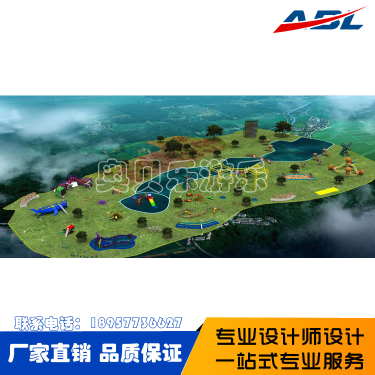 戶外公園規劃遊樂係列033